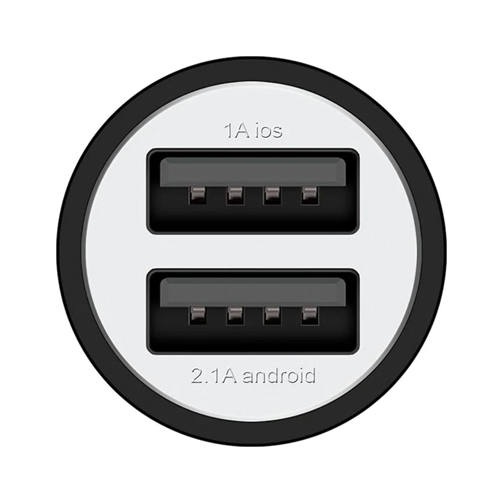 Space Dual USB Port Metal Car Charger CC-155, Home & Lifestyle, Mobile Charger, Chase Value, Chase Value