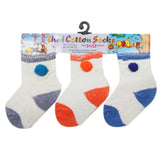 Newborn Socks Pack Of 3 - CC, Newborn Caps, Shoes & Socks, Chase Value, Chase Value