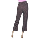 Women's Printed Trouser - Coffee, Women, Pants & Tights, Chase Value, Chase Value