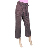 Women's Printed Trouser - Coffee, Women, Pants & Tights, Chase Value, Chase Value