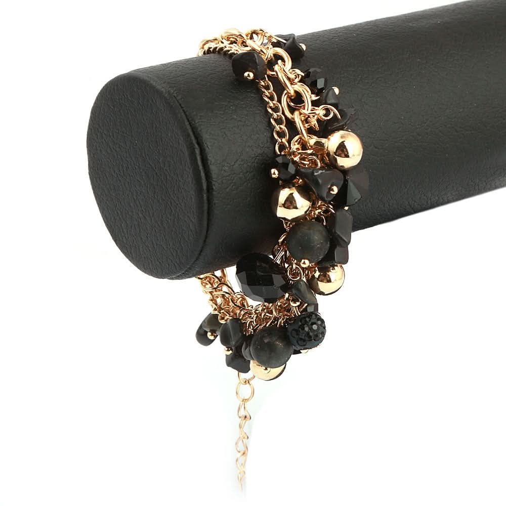 Women's Fancy Bracelet - Black, Women, Bangles & Bracelets, Chase Value, Chase Value