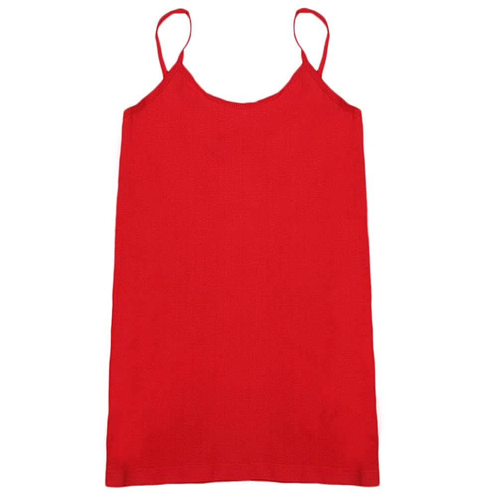 Girls Shameez - Red, Kids, Shameez Camisole And Biddies, Chase Value, Chase Value