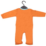 Newborn Boys Full Sleeves Romper - Brown, Kids, NB Boys Rompers, Chase Value, Chase Value