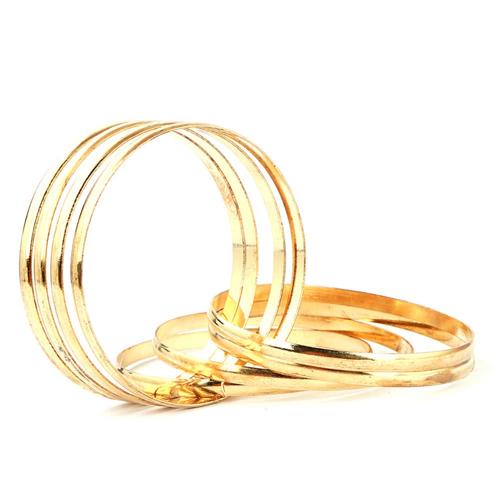 Women's Bangle - Golden, Women, Bangles & Bracelets, Chase Value, Chase Value