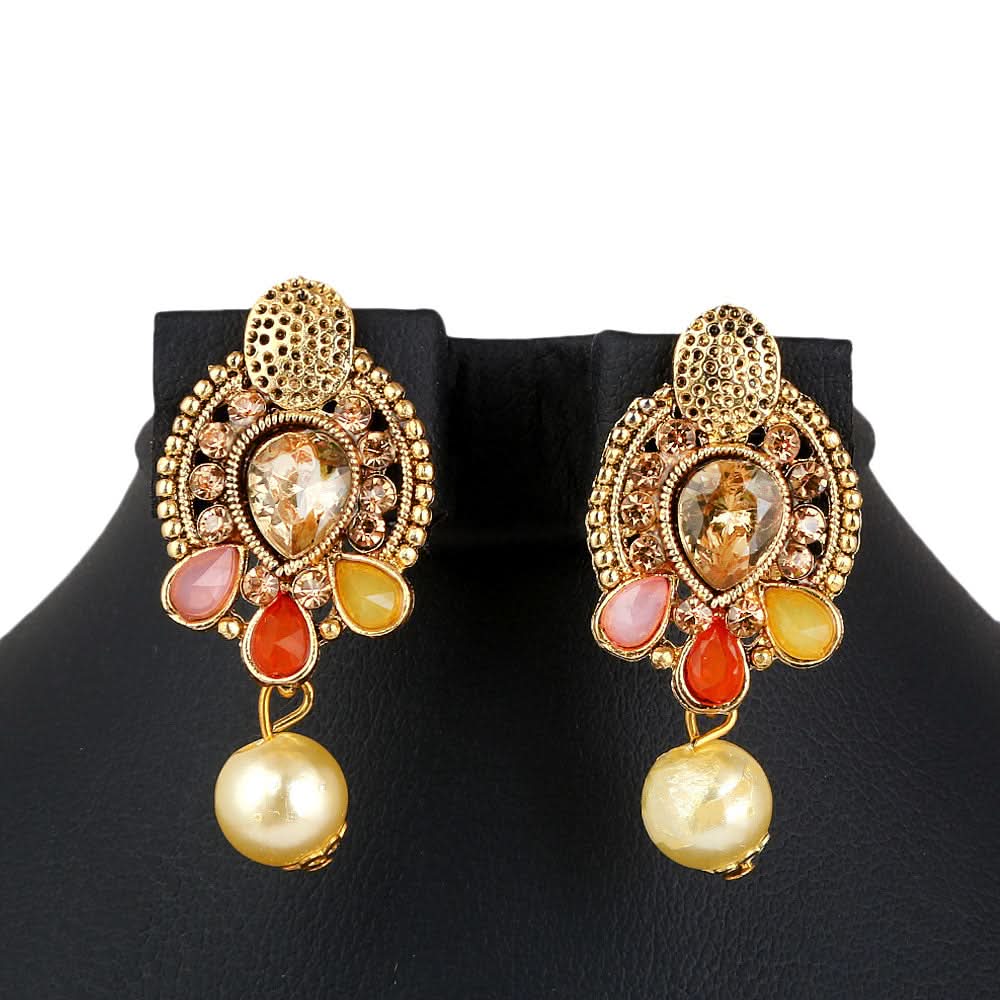 Women's Fancy Jewellery Set - Golden - test-store-for-chase-value