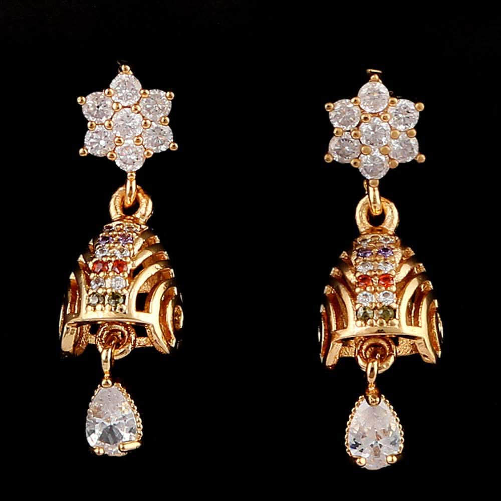 Women's Fancy Earring - Golden, Jewellery, Chase Value, Chase Value