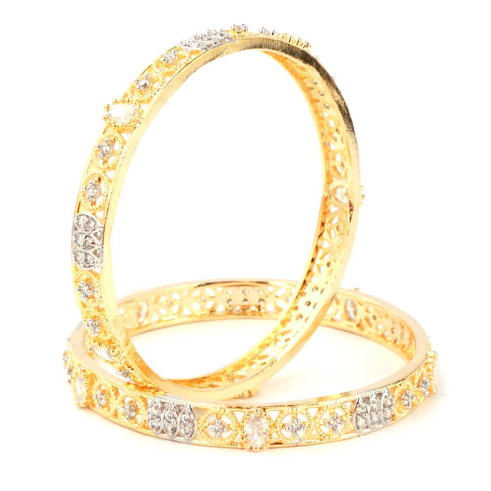 Women's Bangle- Golden, Women, Bangles & Bracelets, Chase Value, Chase Value