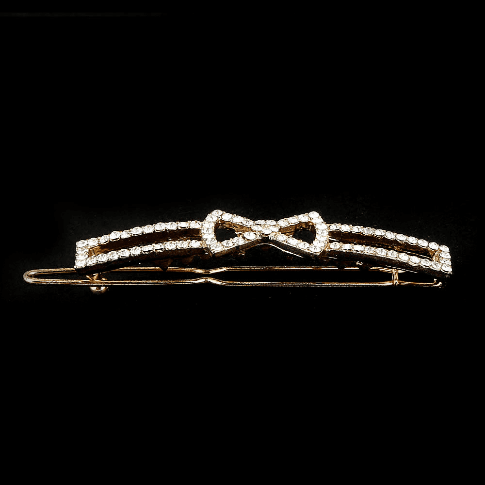 Women's Fancy Hair Clip - Silver - test-store-for-chase-value