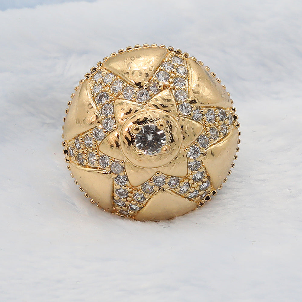 Women's Fancy Ring - Golden, Women, Finger Rings, Chase Value, Chase Value