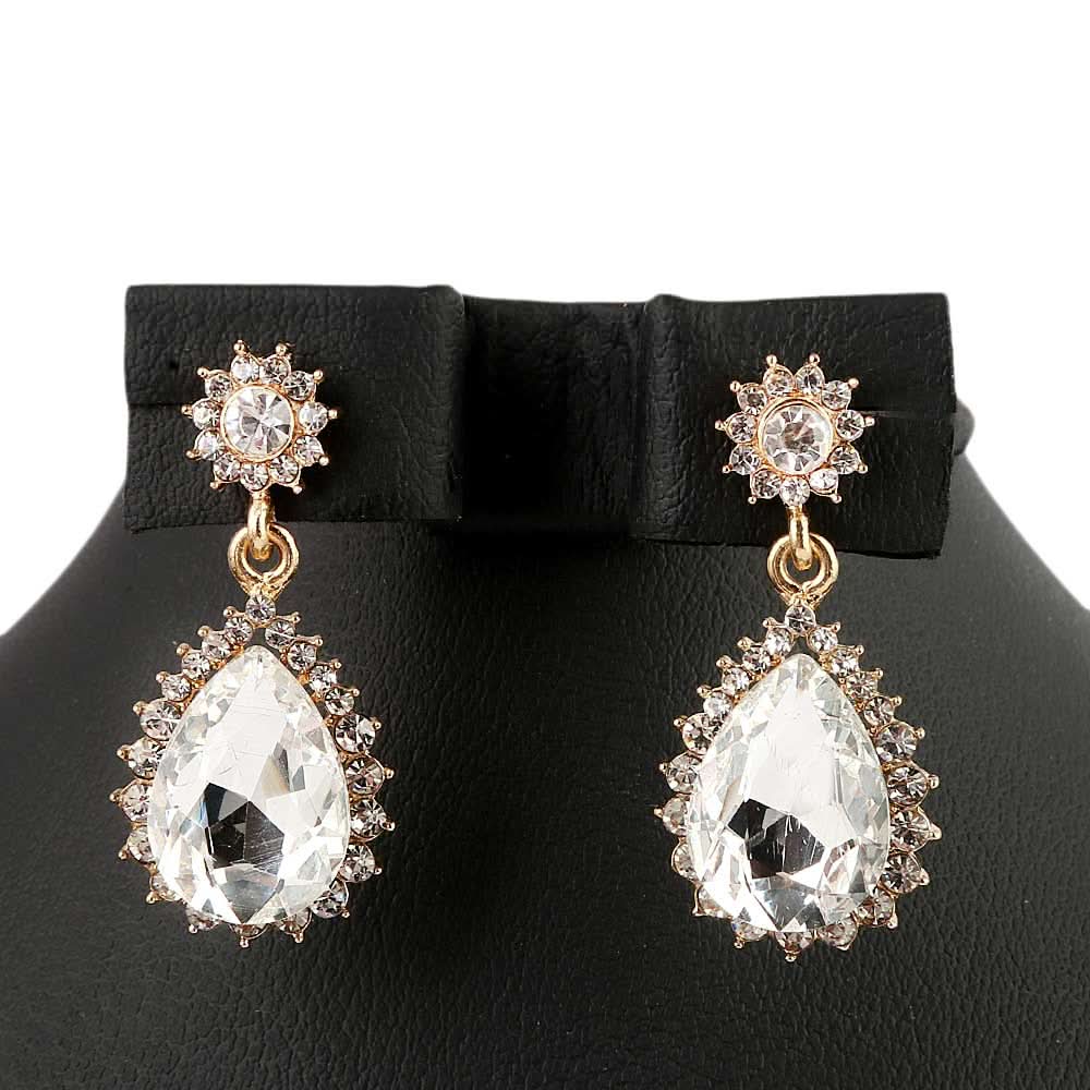 Women's Fancy Earrings - White, Jewellery, Chase Value, Chase Value