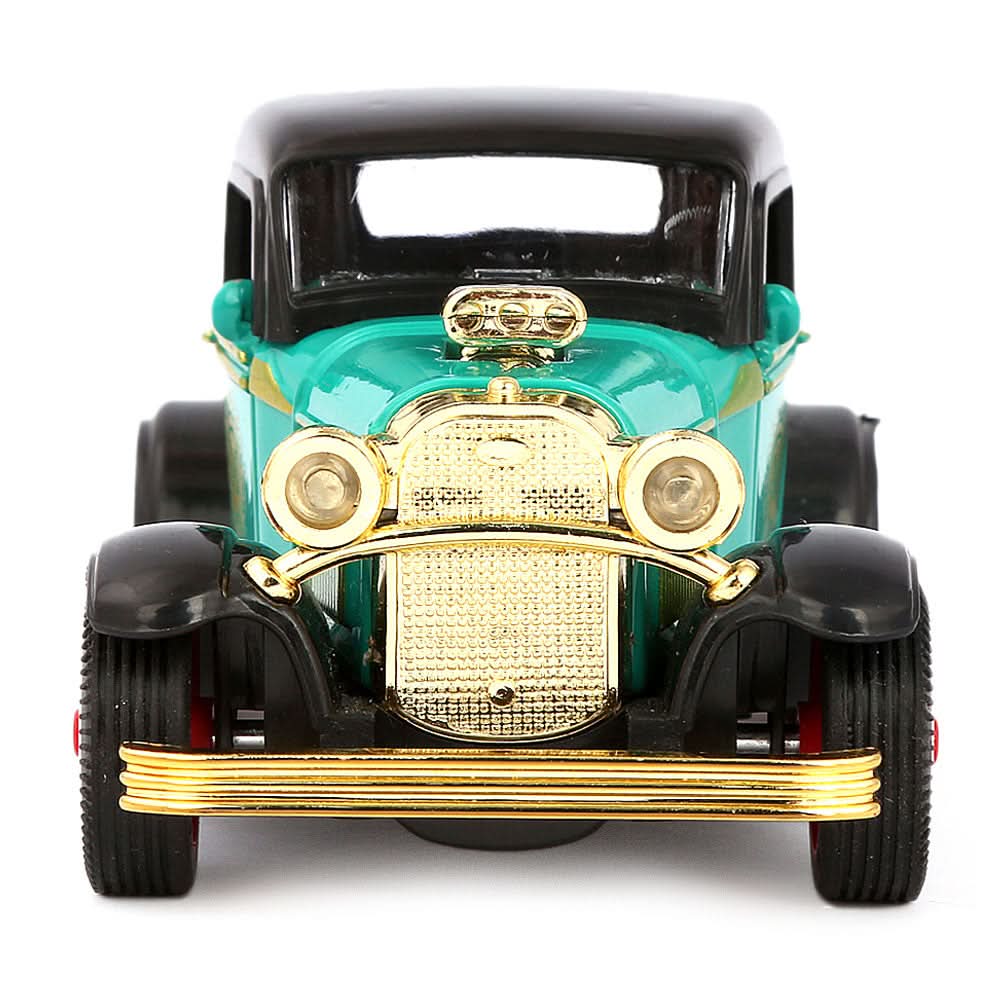 Friction Vintage Metal Car - Green, Kids, Non-Remote Control, Chase Value, Chase Value