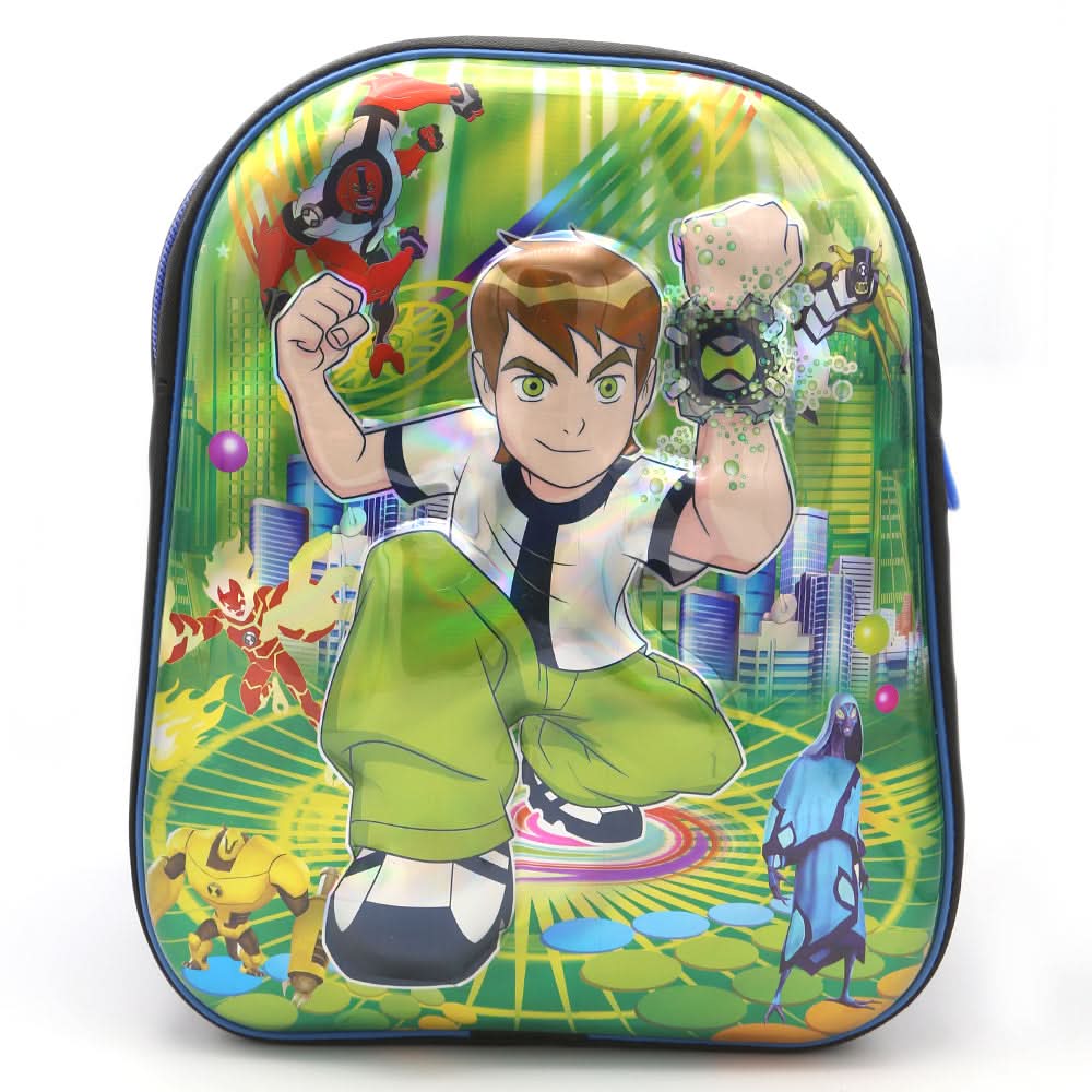 Character School Bag - Green, Kids, School And Laptop Bags, Chase Value, Chase Value