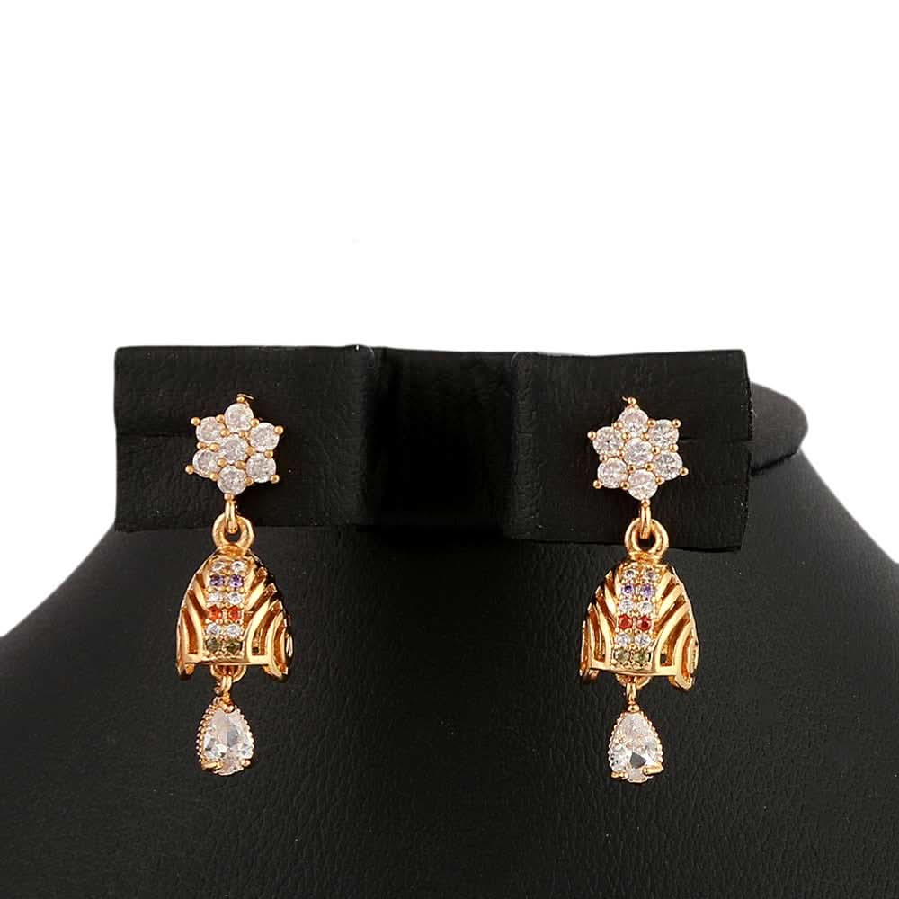 Women's Fancy Earring - Golden, Jewellery, Chase Value, Chase Value