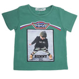 Boys Half Sleeves T-Shirt - Green, Kids, Boys T-Shirts, Chase Value, Chase Value