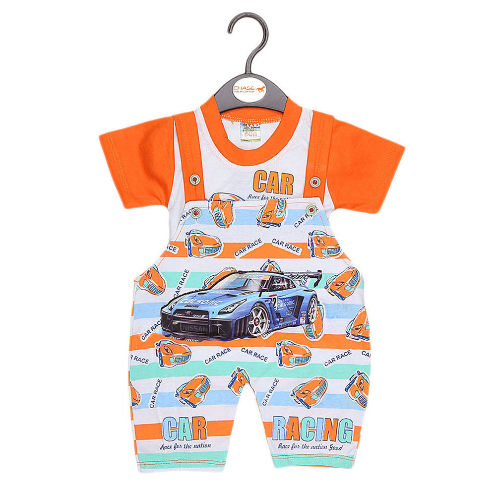 Newborn Romper - Orange - test-store-for-chase-value