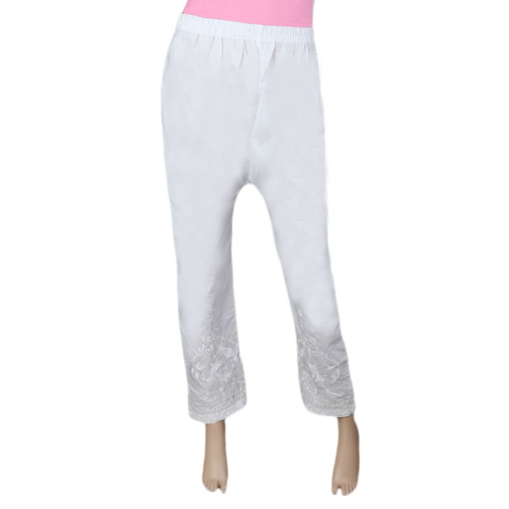 Women's Woven Trouser - White, Women, Pants & Tights, Chase Value, Chase Value