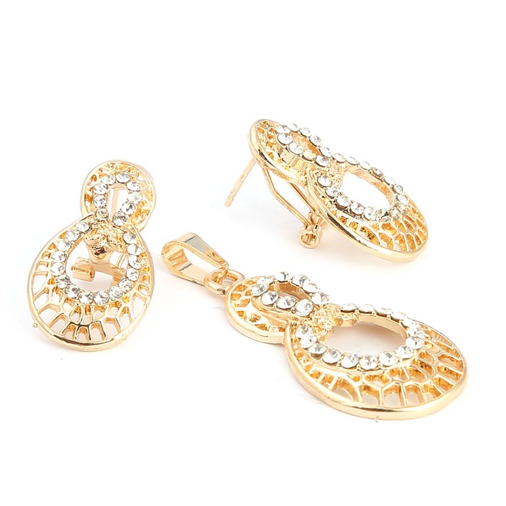 Women's Fancy  Locket Set - Golden, Women, Chains & Lockets, Chase Value, Chase Value