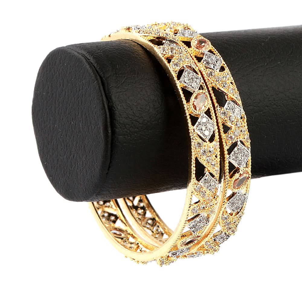 Women's Bangle- Golden, Women, Bangles & Bracelets, Chase Value, Chase Value