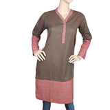 Women's Printed Cotton Kurti - Olive Green, Women, Ready Kurtis, Chase Value, Chase Value