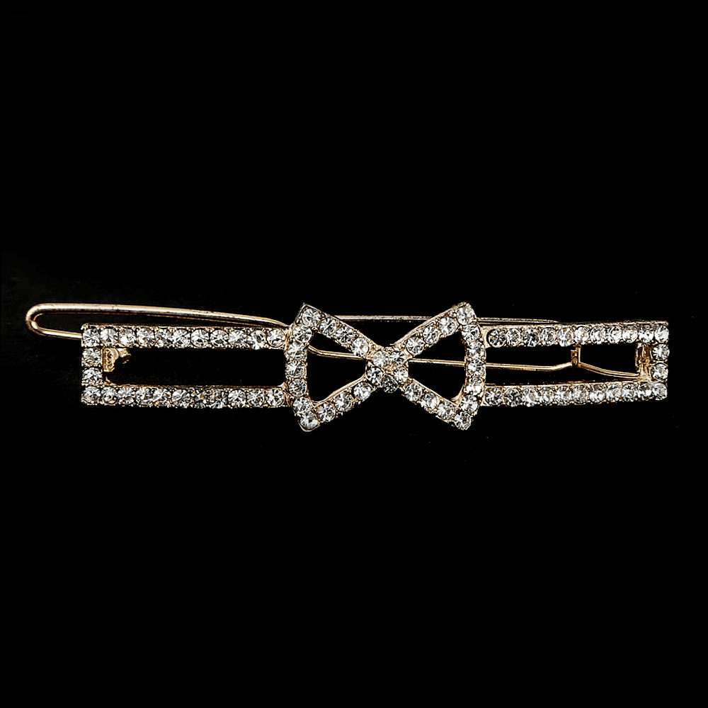 Women's Fancy Hair Clip - Silver - test-store-for-chase-value