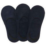 Men's Loafer Socks Pack Of 3 (Z260) - Navy Blue - test-store-for-chase-value