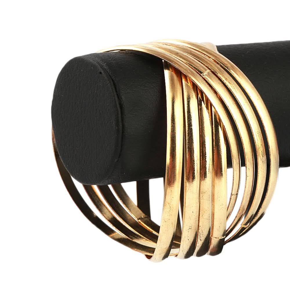Women's Bangle - Golden, Women, Bangles & Bracelets, Chase Value, Chase Value