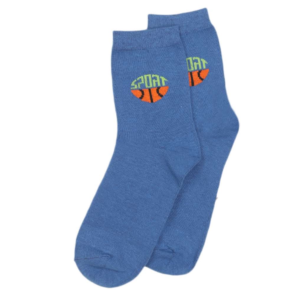Boys Socks - Steel Blue, Kids, Boys Socks, Chase Value, Chase Value