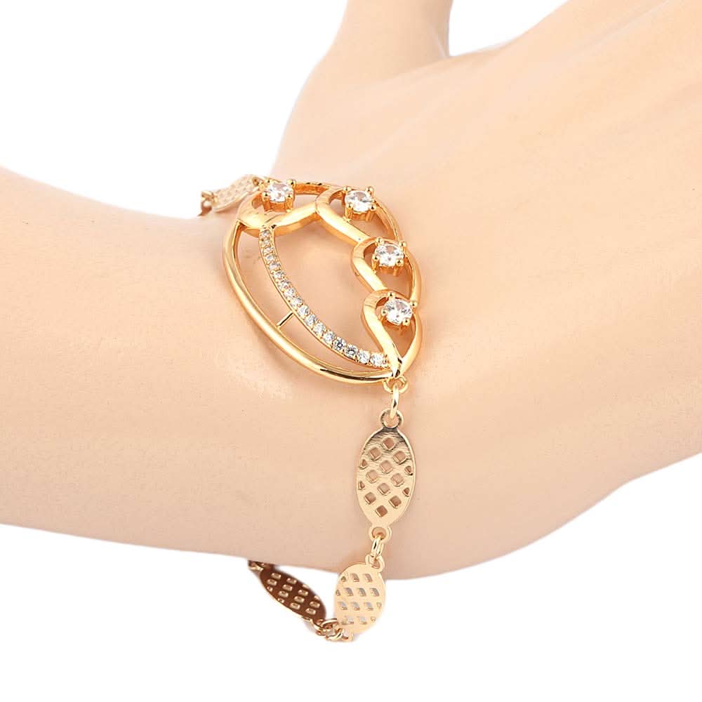 Women's Fancy Bracelet - Golden - test-store-for-chase-value
