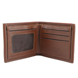 Men's Leather Wallet - Brown - test-store-for-chase-value