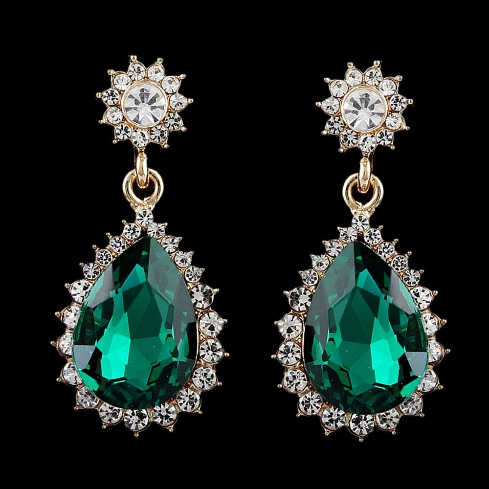 Women's Fancy Earrings - Green, Jewellery, Chase Value, Chase Value