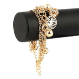 Women's Fancy Bracelet - Golden - test-store-for-chase-value