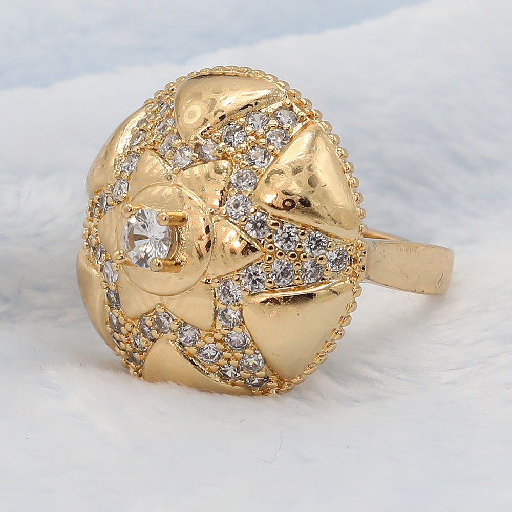 Women's Fancy Ring - Golden, Women, Finger Rings, Chase Value, Chase Value