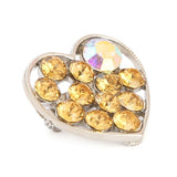 Women's Fancy Brooch - Mustard, Women, Scarf Pins & Brooches, Chase Value, Chase Value