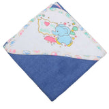 Newborn Baby Bath Towel - Blue, Kids, Bath Accessories, Chase Value, Chase Value
