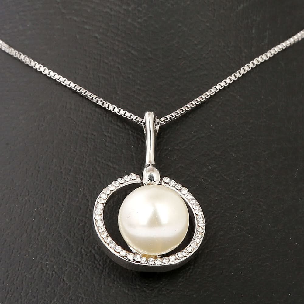 Women's Fancy Locket Set - Silver, Jewellery, Chase Value, Chase Value