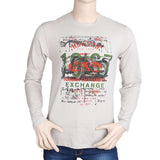 Men's Full Sleeves T Shirt - Beige, Men, T-Shirts And Polos, Chase Value, Chase Value