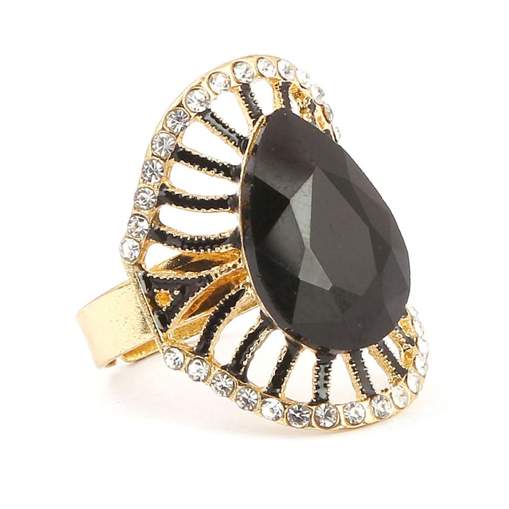 Women's finger Ring - Black, Women, Finger Rings, Chase Value, Chase Value