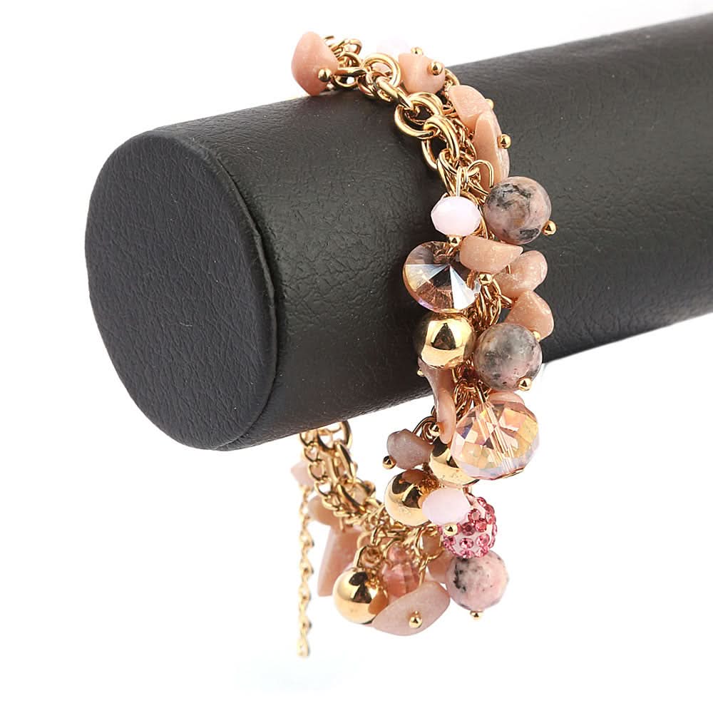 Women's Fancy Bracelet - Pink, Women, Bangles & Bracelets, Chase Value, Chase Value