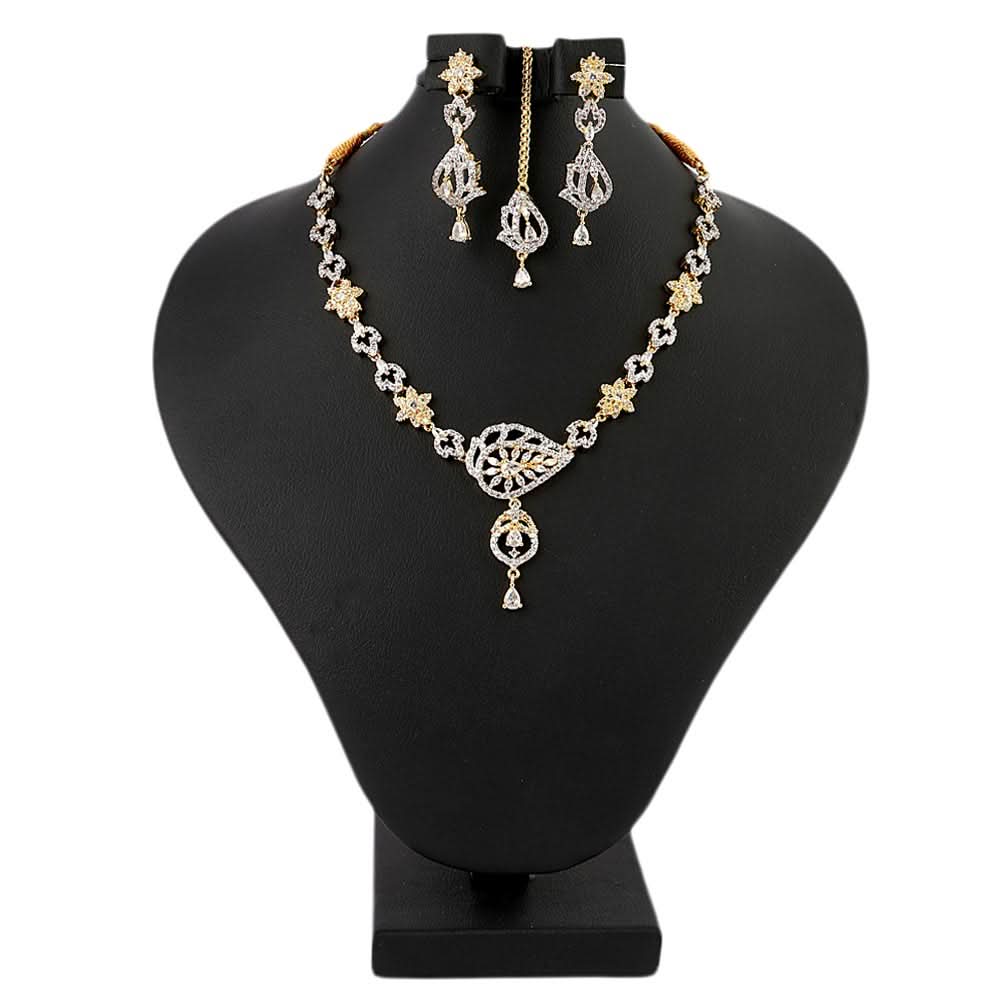 Women's Fancy Jewellery Set - Golden, Women, Jewellery Set, Chase Value, Chase Value