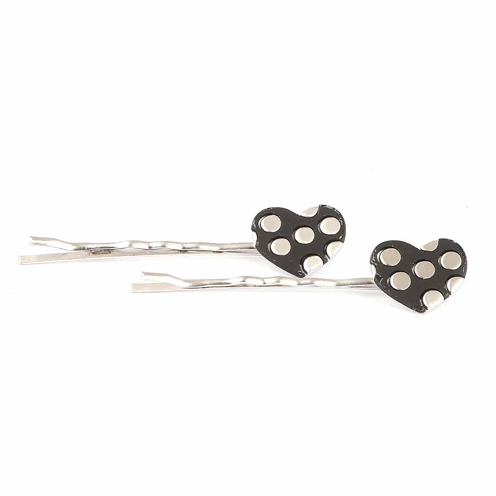 Women's Hair Pin 2 Pcs - Black, Women, Hair And Head Jewellery, Chase Value, Chase Value