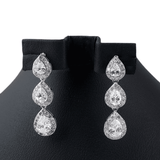 Women's Fancy Earrings - Silver - test-store-for-chase-value