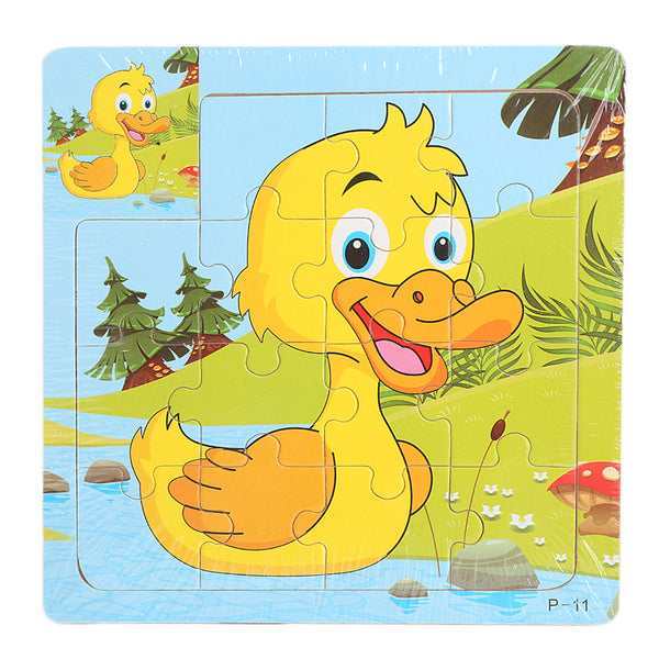 Wooden Duck Puzzle - Multi - test-store-for-chase-value
