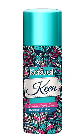Kasual Men's Keen Body Spray, Beauty & Personal Care, Men Body Spray And Mist, Chase Value, Chase Value