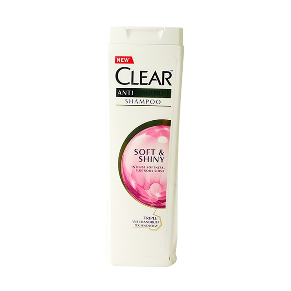 Clear Shampoo Soft & Shiny 400ml, Beauty & Personal Care, Shampoo & Conditioner, Chase Value, Chase Value