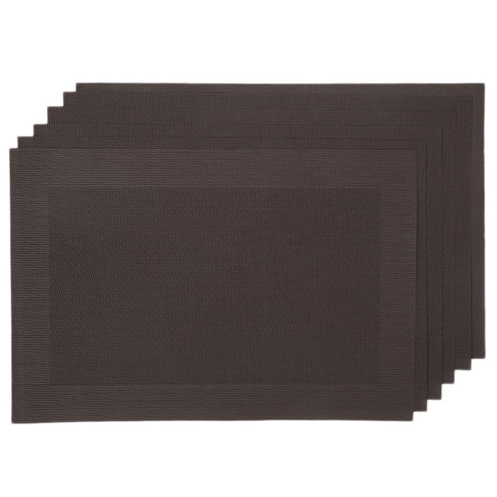 Table Mat - 6Pcs - Coffee, Home & Lifestyle, Mats, Chase Value, Chase Value