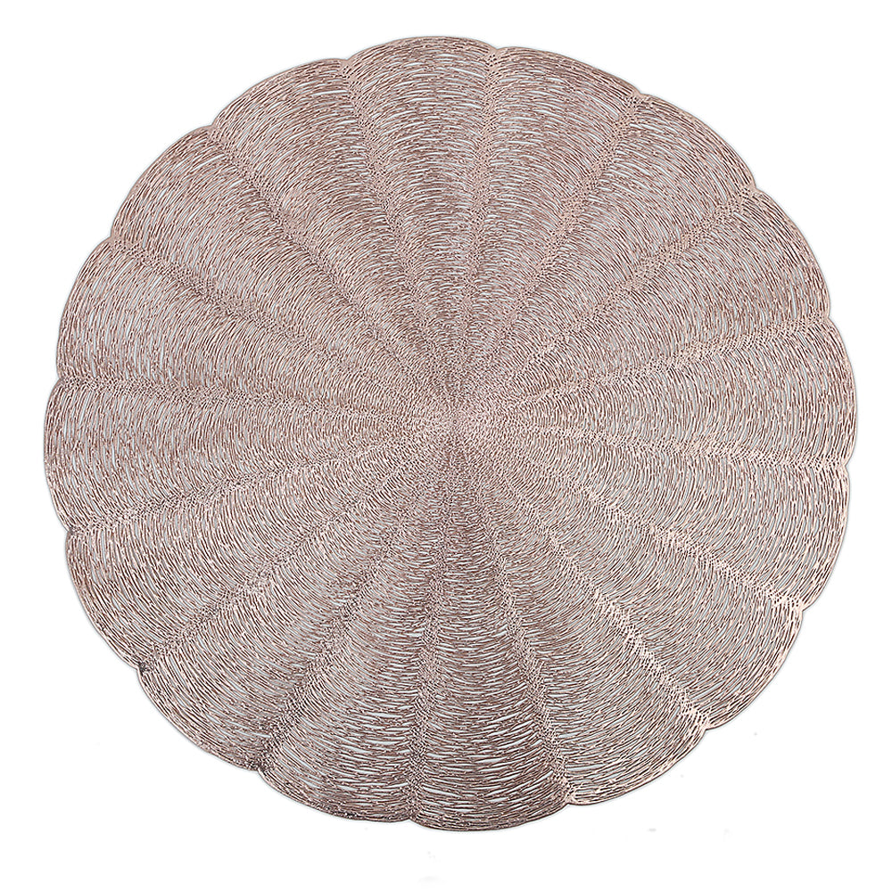 Table Mat Vinyl 6 Pcs Set - F - Copper, Home & Lifestyle, Mats, Chase Value, Chase Value