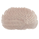 Table Mat Vinyl 6 Pcs Set - J - Copper, Home & Lifestyle, Mats, Chase Value, Chase Value