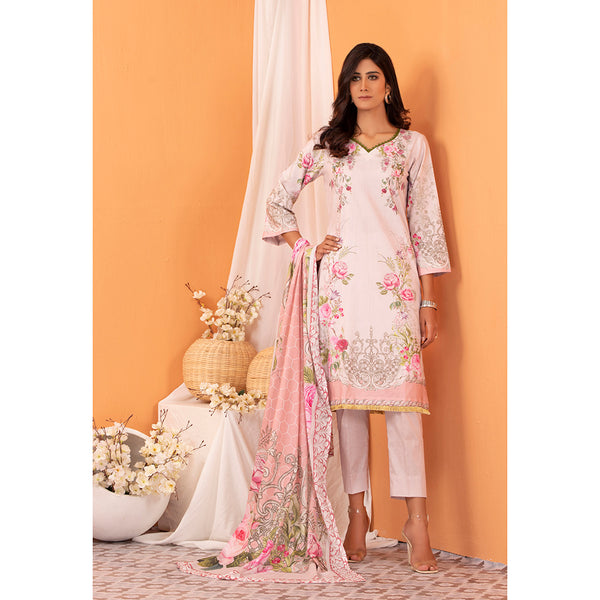 Regalia Cotton Digital Printed Unsitched 3Pcs Suit - 4, Women, 3Pcs Shalwar Suit, Regalia Textiles, Chase Value