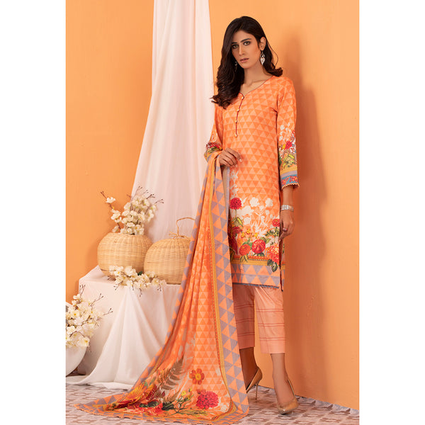Regalia Cotton Digital Printed Unsitched 3Pcs Suit - 8, Women, 3Pcs Shalwar Suit, Regalia Textiles, Chase Value