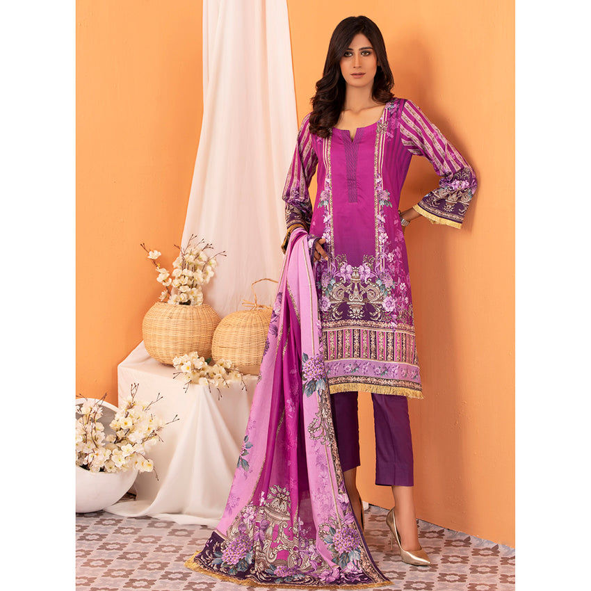 Regalia Cotton Digital Printed Unsitched 3Pcs Suit - 9, Women, 3Pcs Shalwar Suit, Regalia Textiles, Chase Value